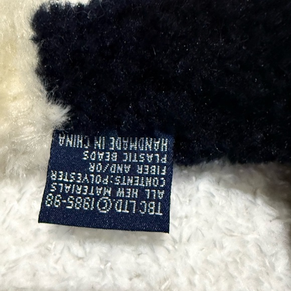 Boyds Bears Plush with Black and Cream Fur Cat - Picture 3 of 5